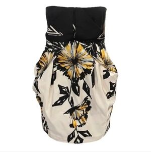 Floral Strapless Dress